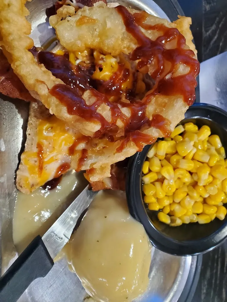 BBQ Chicken and Bacon and Cheese